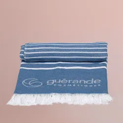Fouta marine de Guérande Cosmétiques
