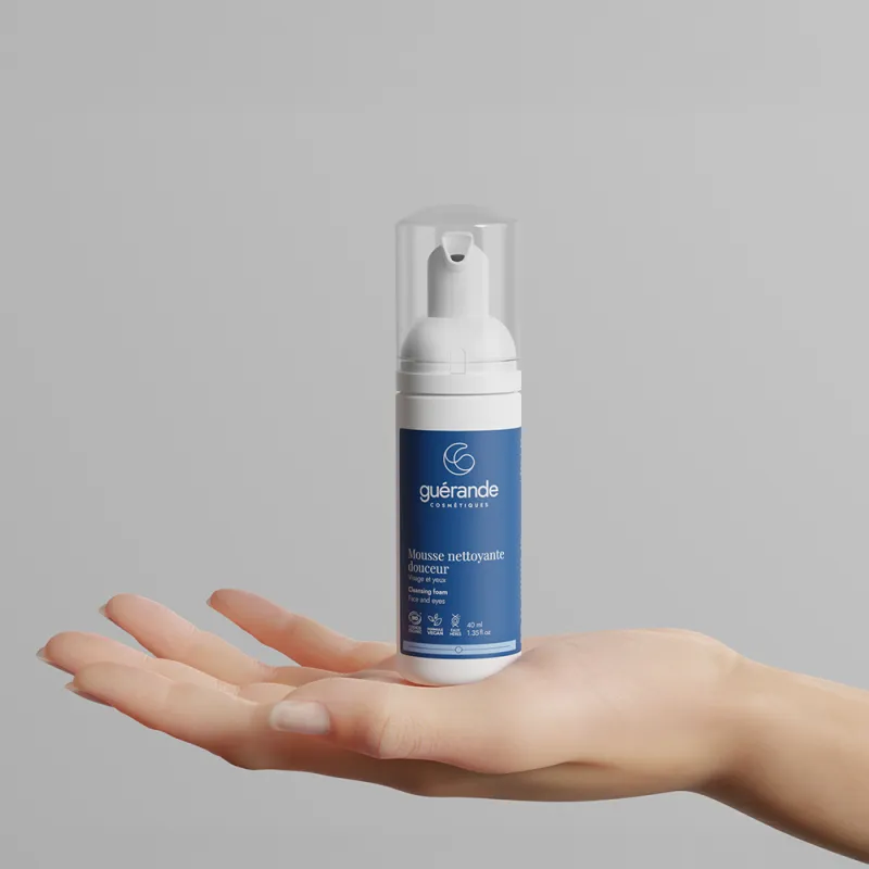 Mousse nettoyante douceur format voyage