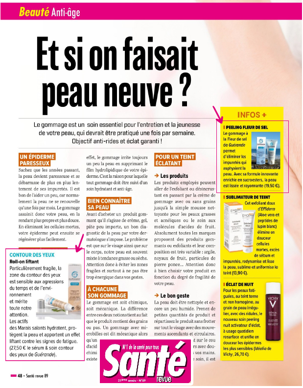 creme contour des yeux, hydratation contour des yeux, serum contour des yeux, masque visage bio, Guérande Cosmétiques